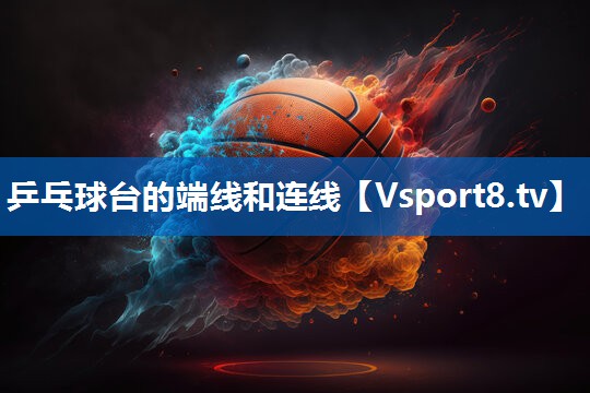 乒乓球台的端线和连线